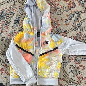 Nike Kids Colorful Raincoat with Hood